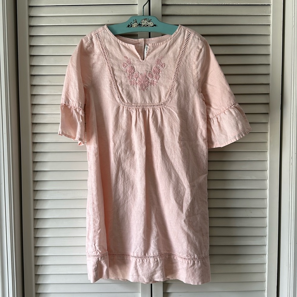 Pink Janie and Jack dress, size 12